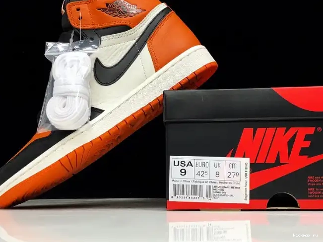 Cheap Kickmax Backboard555088-005 Retro Air Shattered Jordan OG High 1 0508
